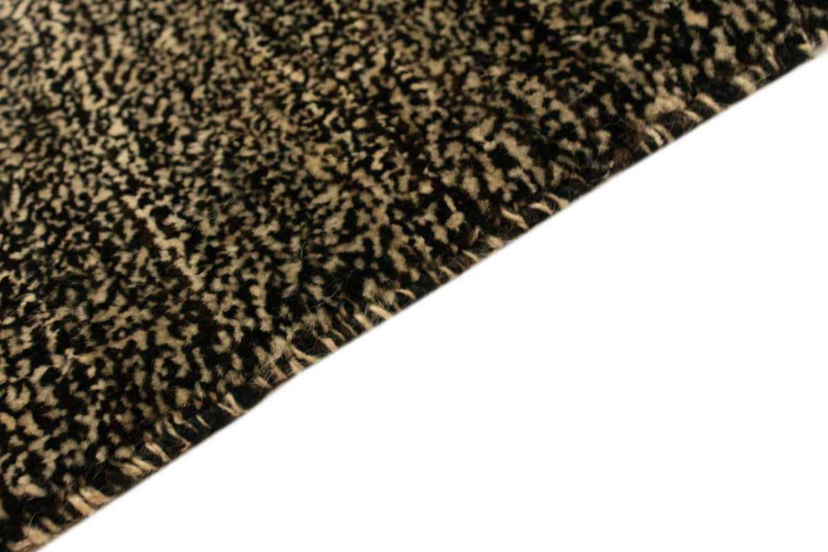 Gabbeh Teppich Indus 64x93cm - Wollteppich - minzgrün