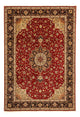 Täbriz - 50 Raj Teppich 245x350cm - Perserteppich - dunkelrot