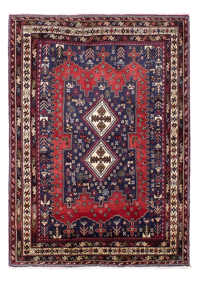 Sharbabak Teppich 148x201cm - Perserteppich - dunkelblau