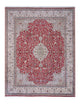 Kaschmar Teppich 244x311cm - Perserteppich - dunkelrot