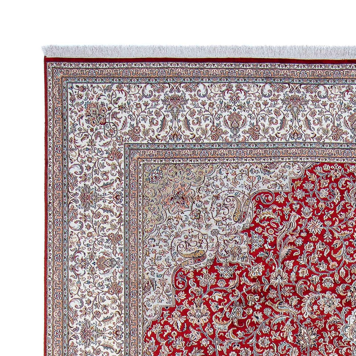 Kaschmar Teppich 244x311cm - Perserteppich - dunkelrot