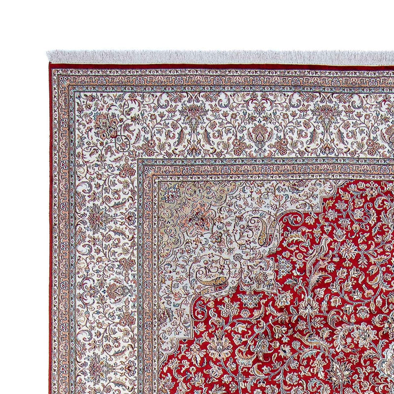 Kaschmar Teppich 244x311cm - Perserteppich - dunkelrot