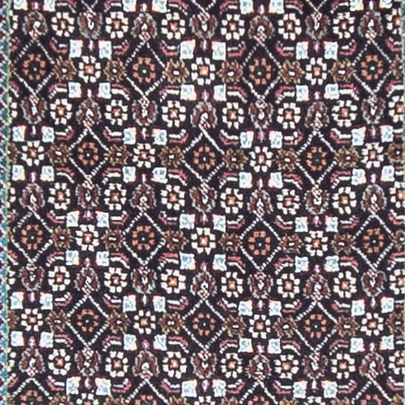Täbriz Teppich 66x381cm - Perserteppich - grau