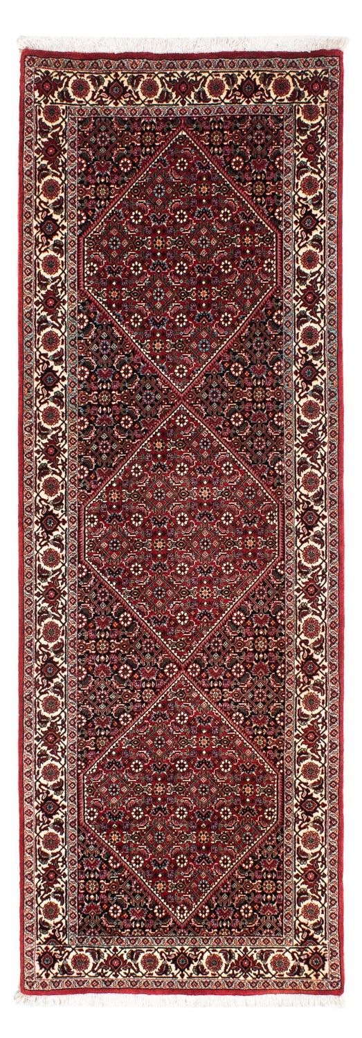 Bidjar Teppich 74x209cm - Perserteppich - dunkelrot