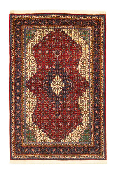 Sarough Teppich 107x156cm - Perserteppich - rot