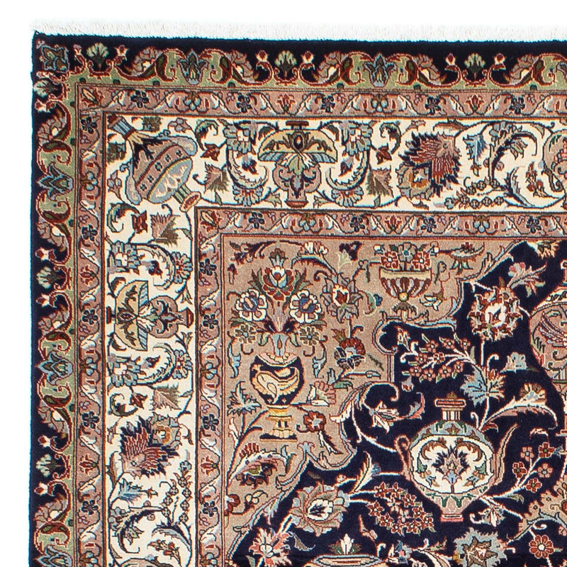 Kaschmar Teppich 195x292cm - Perserteppich - dunkelblau