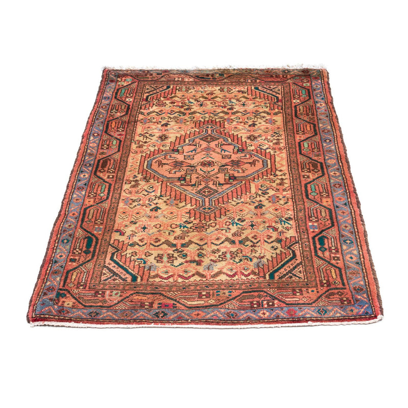 Perserteppich - Nomadic 80 x 130 cm - hellrot