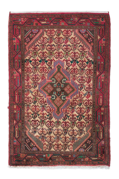 Hamadan Teppich 81x125cm - Perserteppich - beige