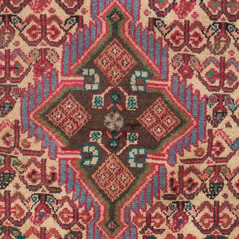 Hamadan Teppich 81x125cm - Perserteppich - beige