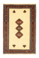 Ghashghai Teppich 107x160cm - Perserteppich - beige