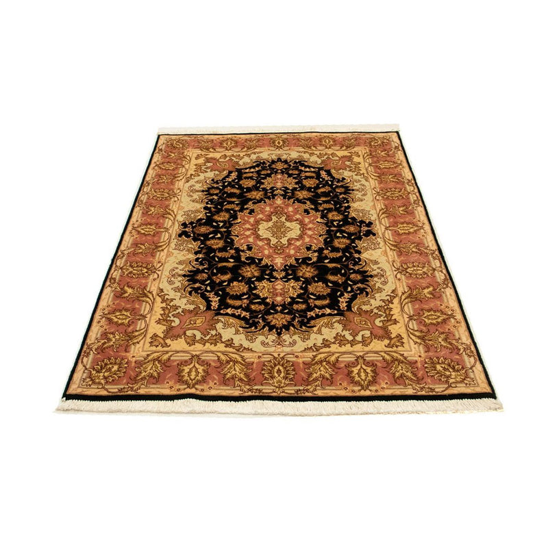 Perserteppich - Täbriz - Royal 94 x 154 cm Teppichbrücke - schwarz