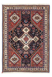 Kaschkuli Teppich 105x145cm - Perserteppich - dunkelblau – product image