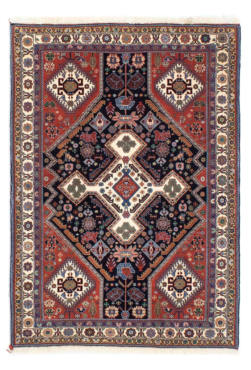 Kaschkuli Teppich 105x145cm - Perserteppich - dunkelblau
