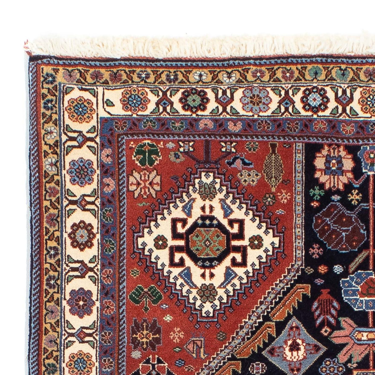 Kaschkuli Teppich 105x145cm - Perserteppich - dunkelblau