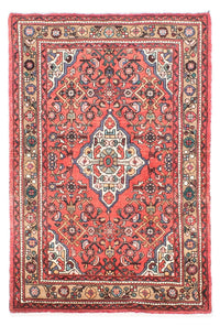 Hosseinabad Teppich 107x175cm - Perserteppich - hellrot – product image
