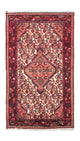 Hosseinabad Teppich 75x130cm - Perserteppich - hellrot