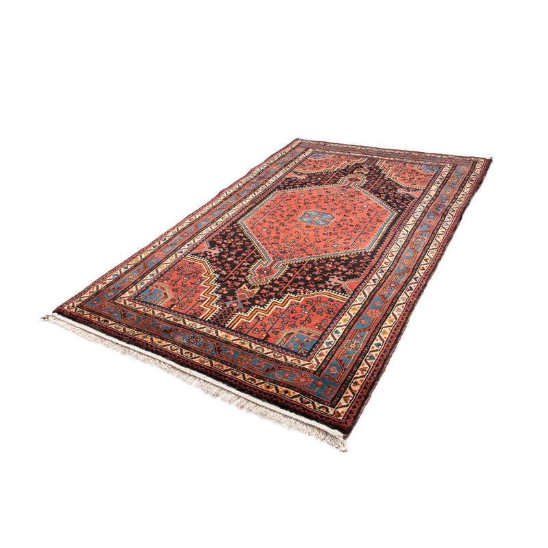 Hosseinabad Teppich 139x226cm - Perserteppich - dunkelblau