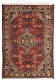 Hosseinabad Teppich 62x87cm - Perserteppich - dunkelrot