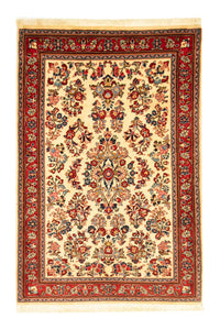 Sarough Teppich 106x163cm - Perserteppich - beige – product image