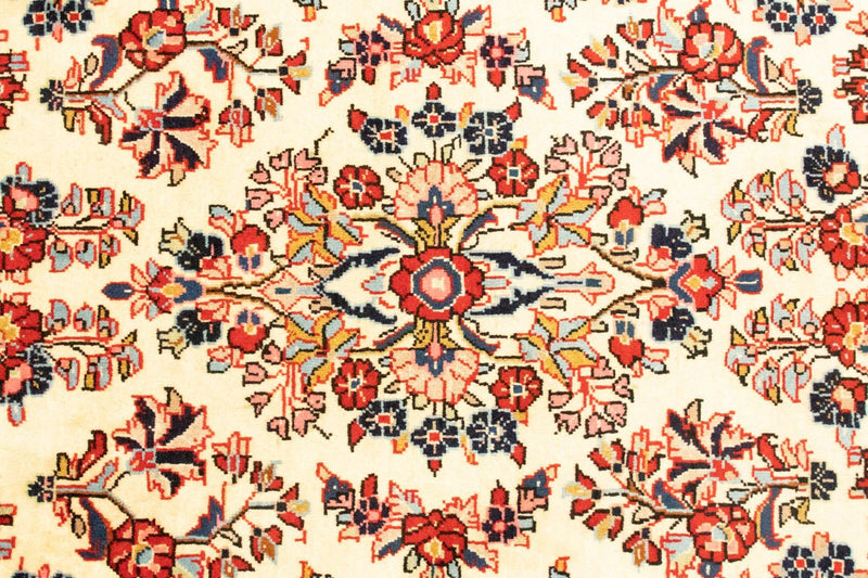Sarough Teppich 106x163cm - Perserteppich - beige