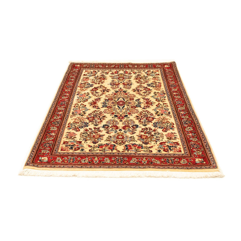 Sarough Teppich 106x163cm - Perserteppich - beige