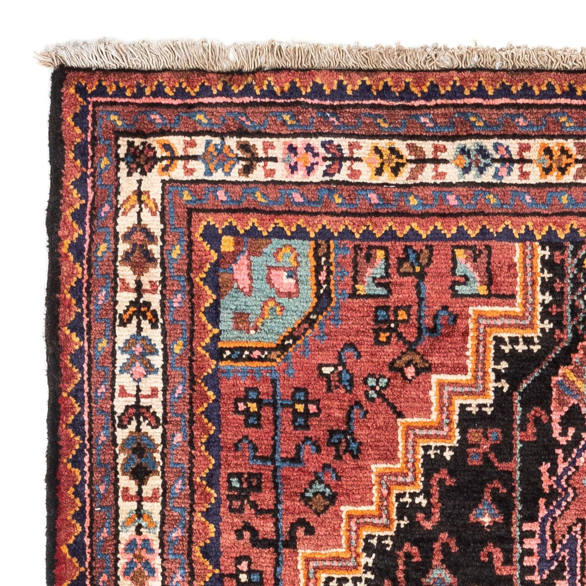 Perserteppich - Nomadic 91 x 138 cm - hellrot