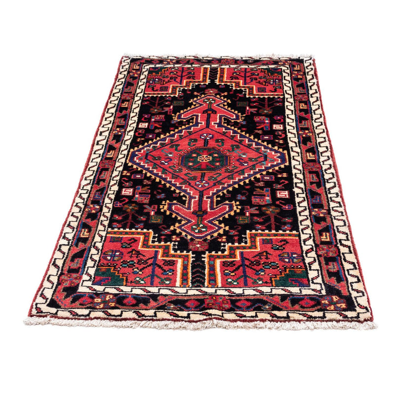 Touiserkan Teppich 80x145cm - Perserteppich - dunkelblau