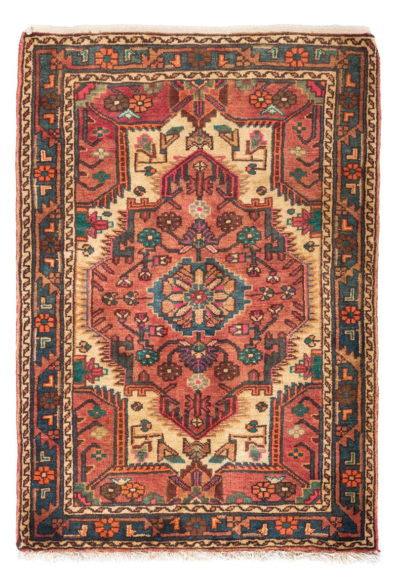 Perserteppich - Nomadic 87 x 123 cm - hellrot