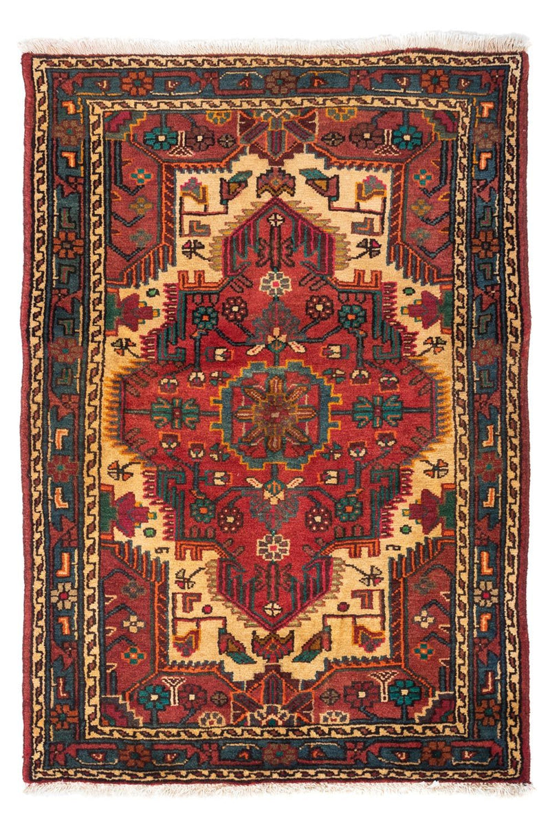 Touiserkan Teppich 85x126cm - Perserteppich - rot