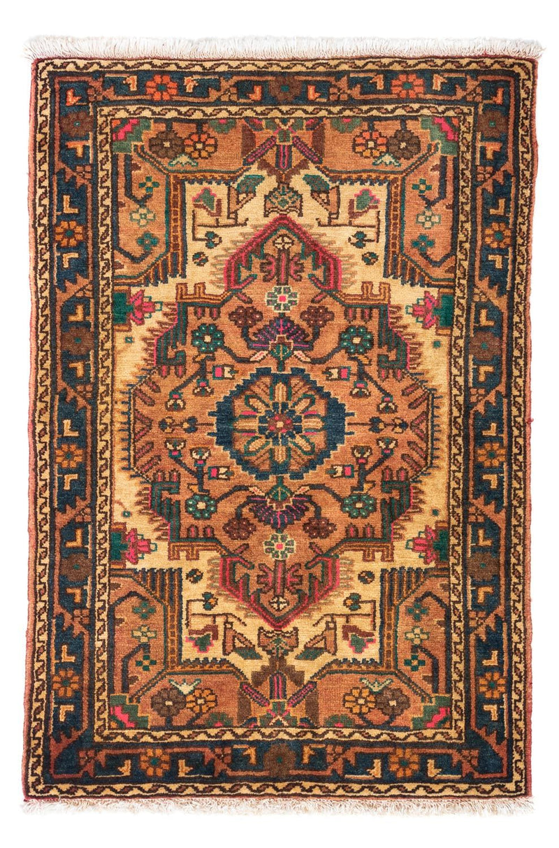 Perserteppich - Nomadic 86 x 125 cm - hellbraun