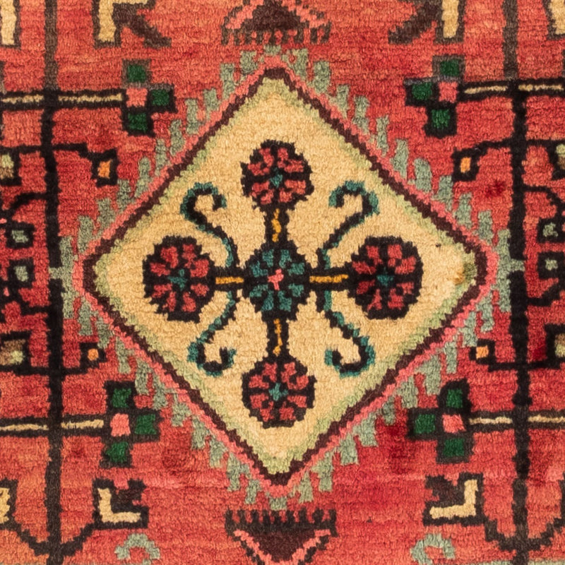 Hosseinabad Teppich 82x140cm - Perserteppich - rot