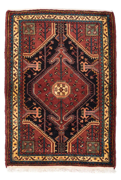 Touiserkan Teppich 92x122cm - Perserteppich - rot