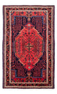 Hamadan Teppich 151x230cm - Perserteppich - dunkelblau