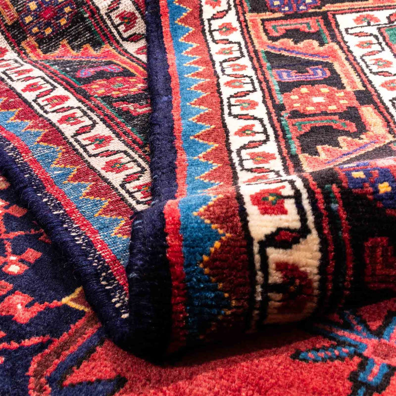 Hamadan Teppich 151x230cm - Perserteppich - dunkelblau