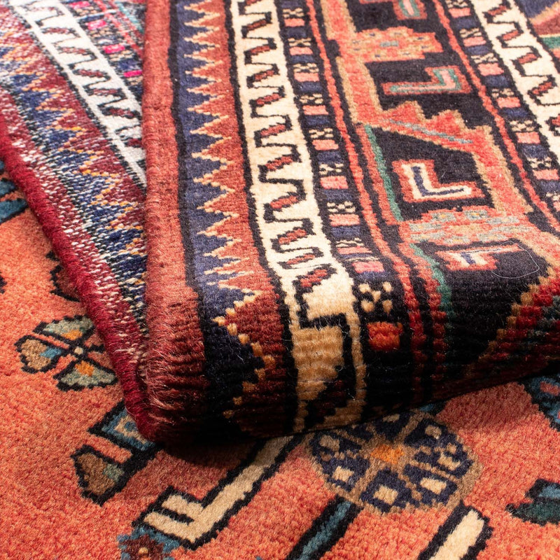 Hosseinabad Teppich 136x230cm - Perserteppich - dunkelrot