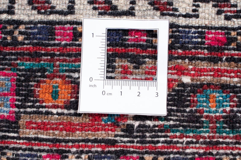 Hosseinabad Teppich 136x230cm - Perserteppich - dunkelrot
