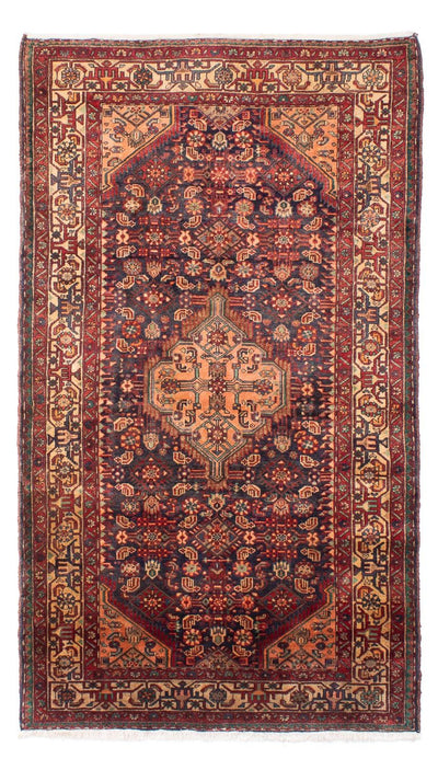 Hosseinabad Teppich 141x241cm - Perserteppich - braun