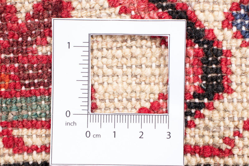 Hosseinabad Teppich 165x211cm - Perserteppich - dunkelrot
