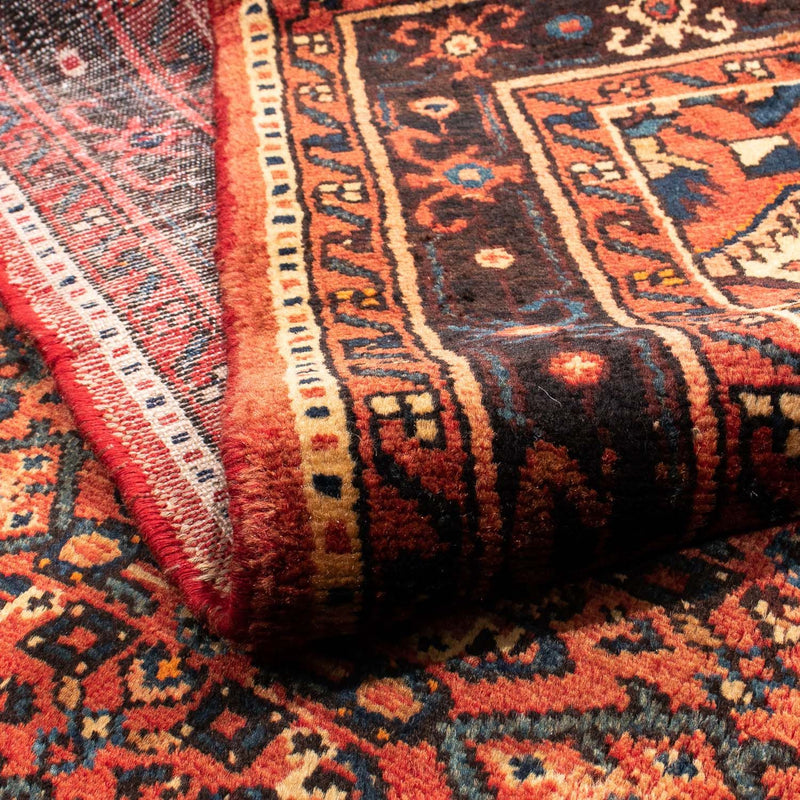 Hosseinabad Teppich 157x203cm - Perserteppich - dunkelrot