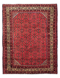 Hosseinabad Teppich 150x199cm - Perserteppich - dunkelrot – product image