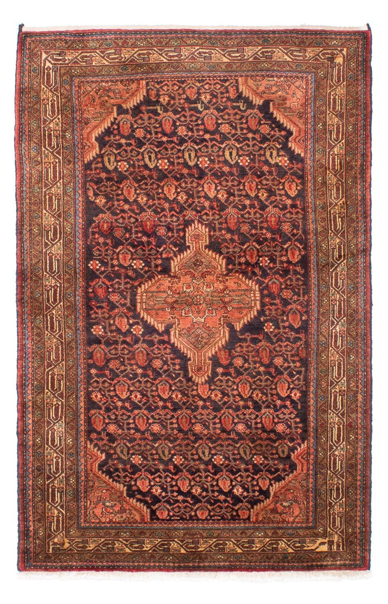 Hosseinabad Teppich 128x207cm - Perserteppich - braun