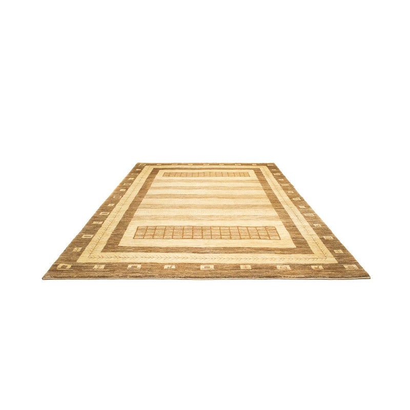 Gabbeh Persisch Teppich 249x336cm - Perserteppich Wollteppich - beige