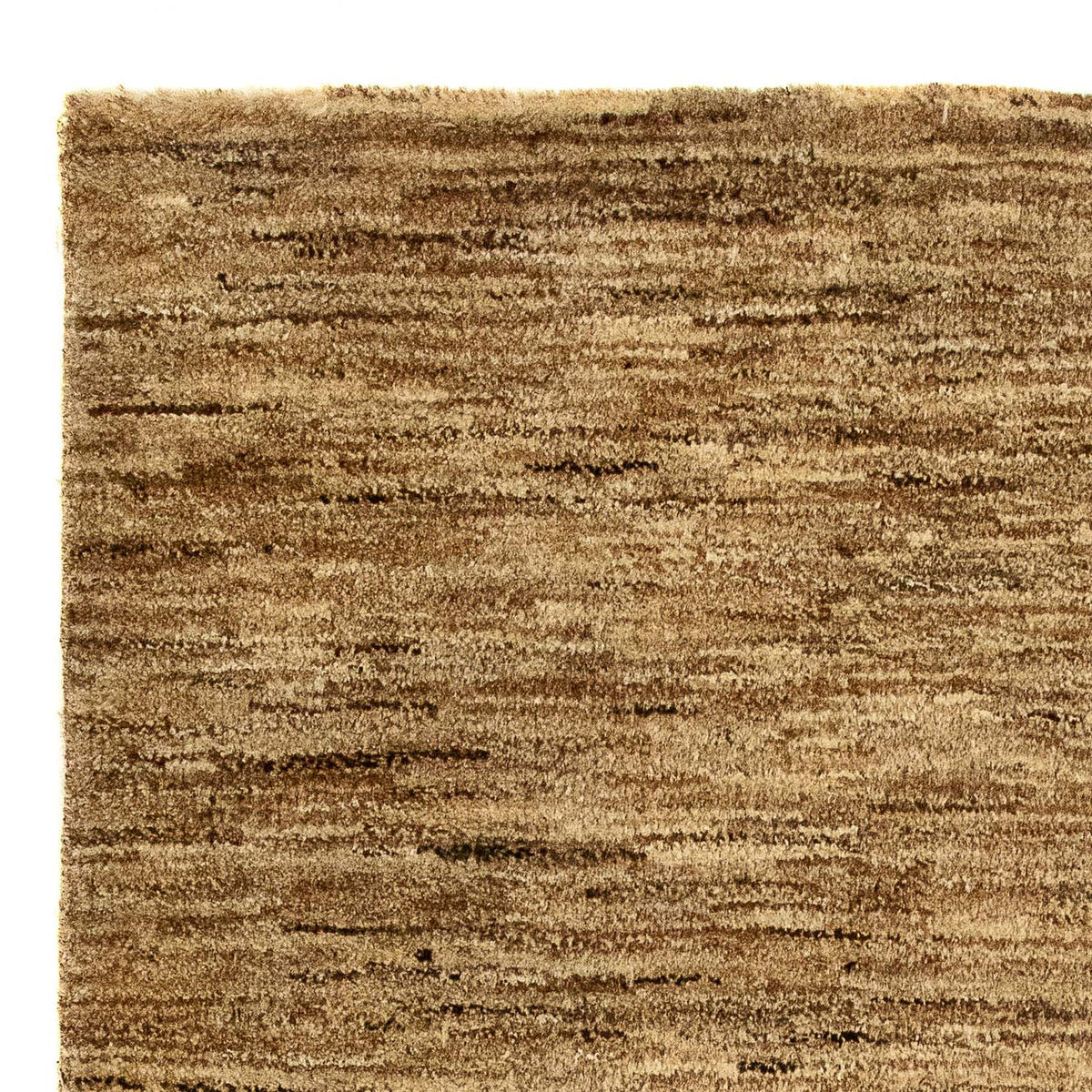 Gabbeh Teppich Indus 64x94cm - Wollteppich - hellbraun