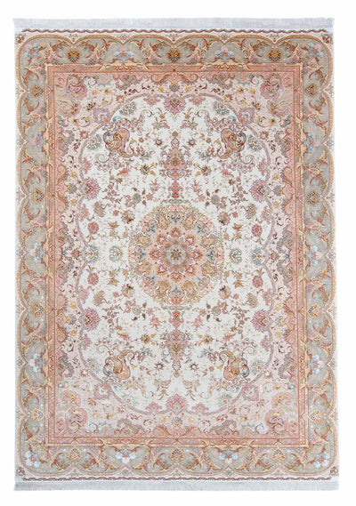 Täbriz - 70 Raj Teppich 246x340cm - Perserteppich - beige