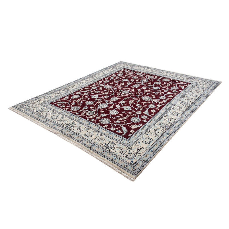 Nain Teppich 189x240cm - Perserteppich - dunkelrot