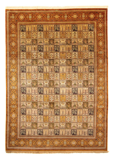 Ghom Teppich 250x346cm - Perserteppich - mehrfarbig