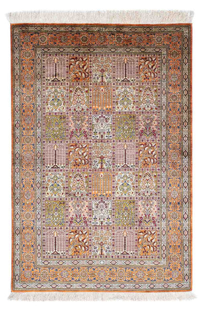 Ghom Teppich 97x150cm - Perserteppich - mehrfarbig