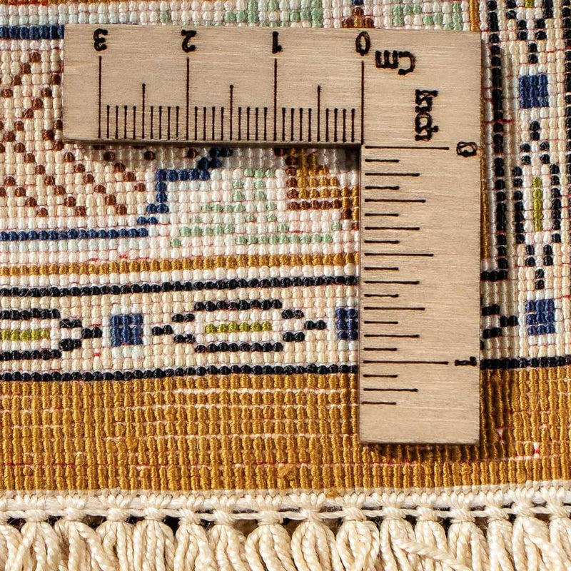 Ghom Teppich 54x72cm - Perserteppich - mehrfarbig