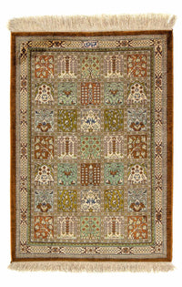 Ghom Teppich 55x77cm - Perserteppich - mehrfarbig – product image