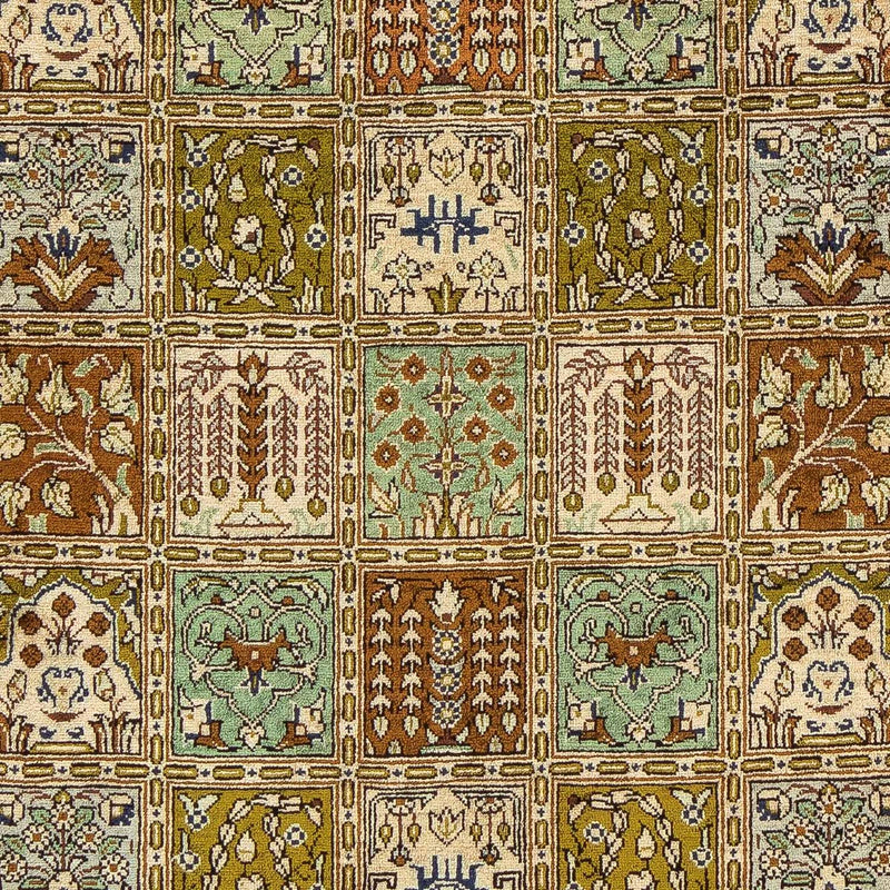 Ghom Teppich 55x77cm - Perserteppich - mehrfarbig